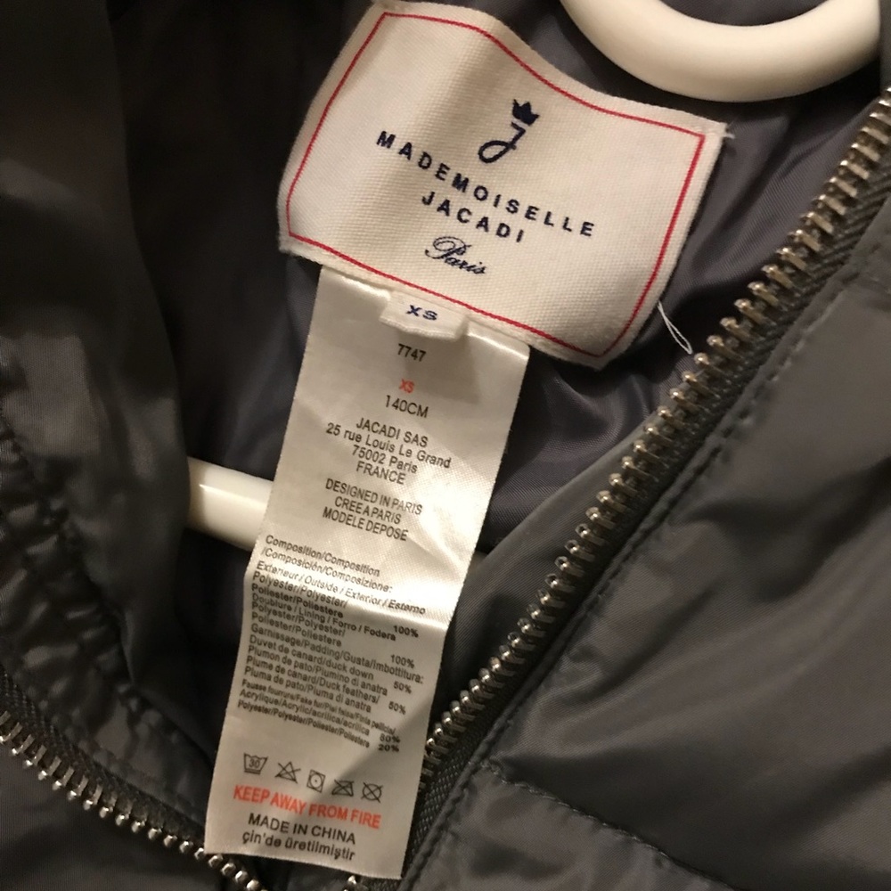 Mademoiselle Jacadi Paris Winter Puffer Jacket - Picture 8 of 8